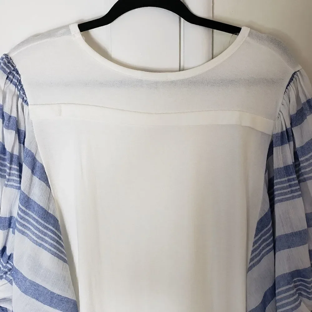 K&C Wing Sleeve High Low Blouse - Picture 6 of 7